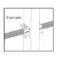 Klammer för skyddsrör 25 mm