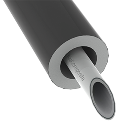 AluComposite rör med isolering