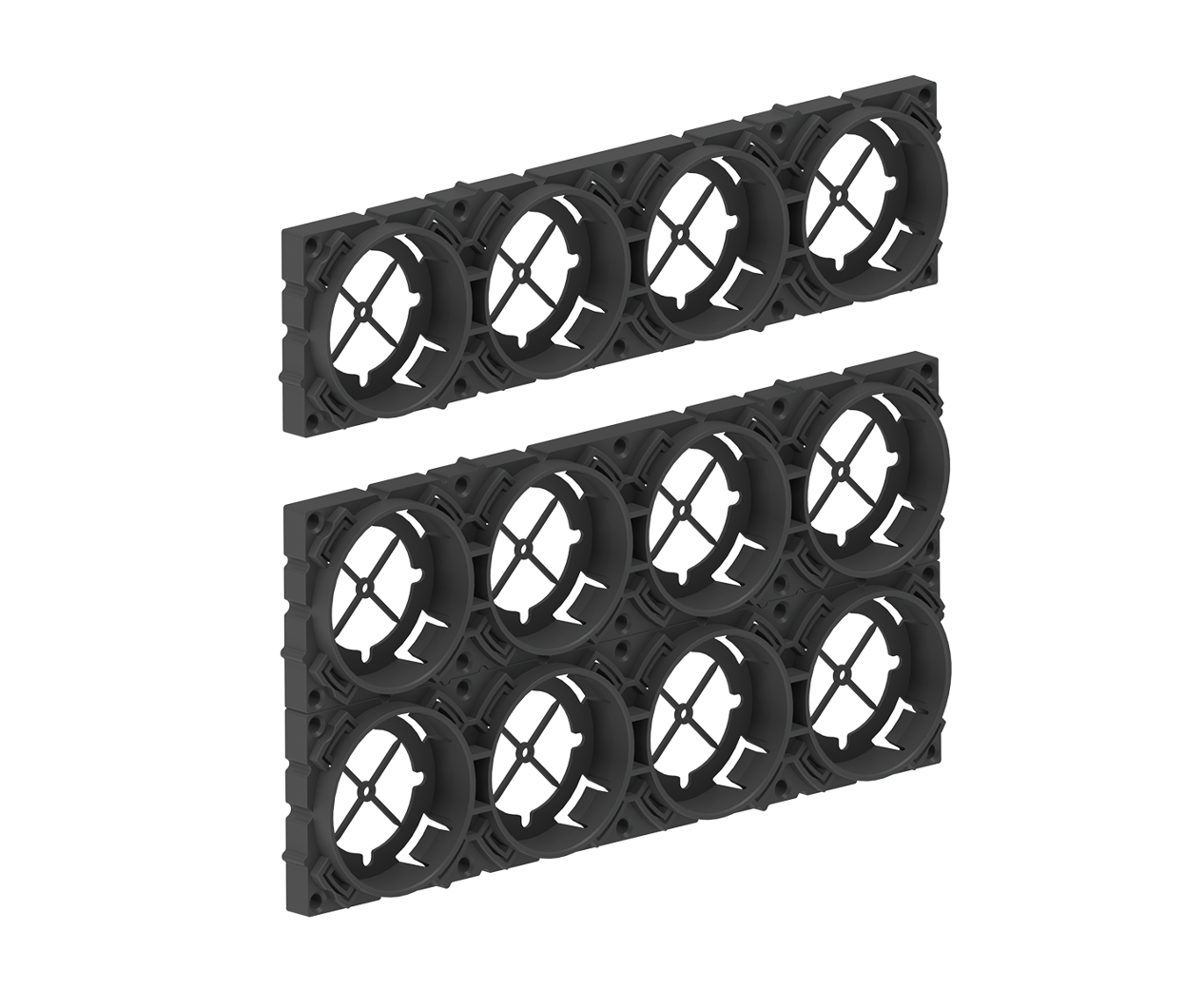 Montageplatta c/c 60 mm