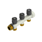 Fördelare med avstängningsventiler 3 anslutningar