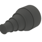 Rörgenomföring rör utan skyddsrör 15-32 mm