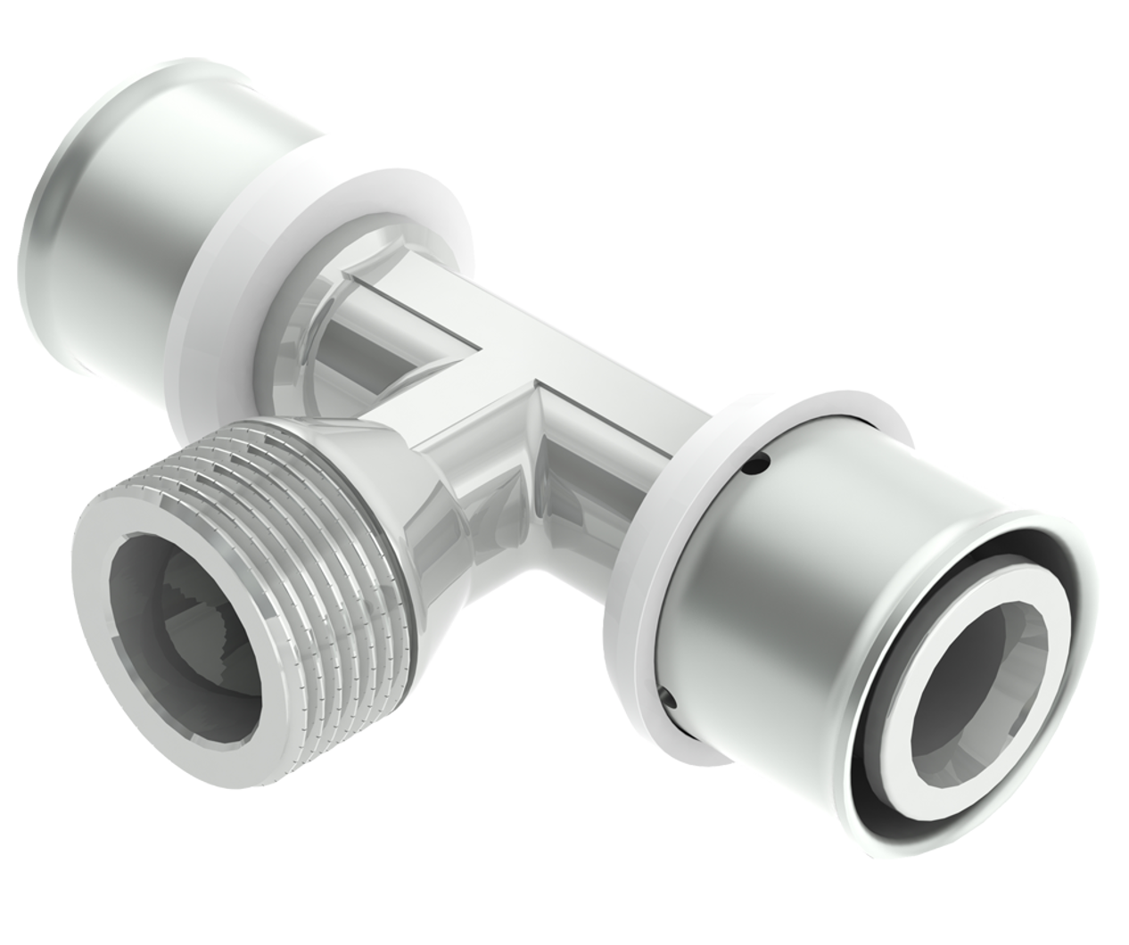 T-koppling med utvändig gänga 26-Ru20-26 mm