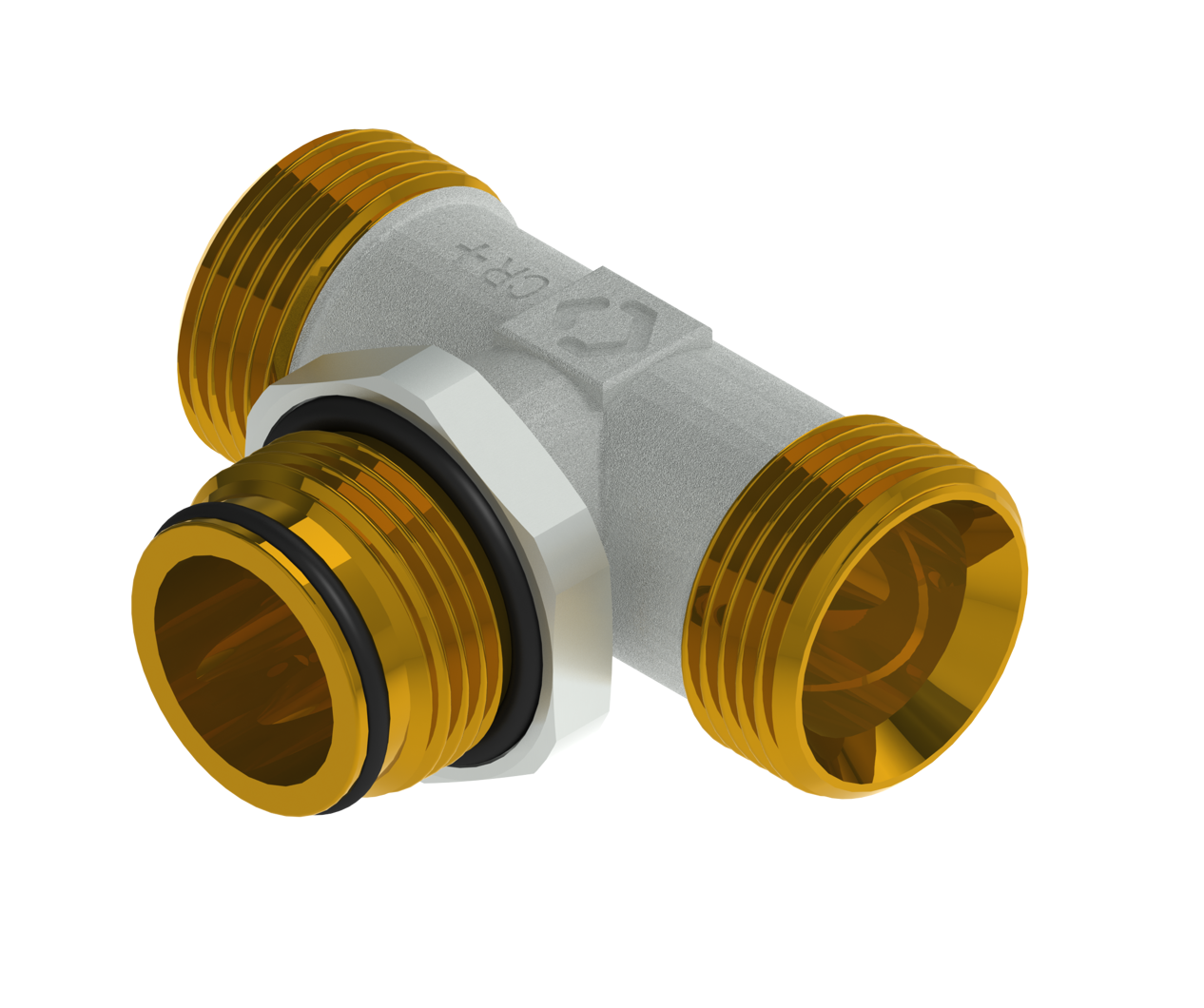 T-koppling övergång med snabbtätning i mitten G25